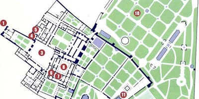 アルカサルセビリアの地図