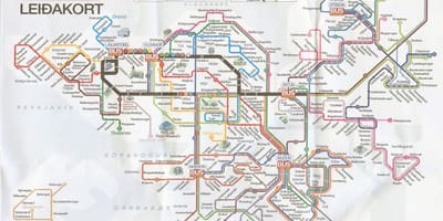 セビリアのバス路線図